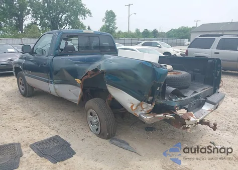 1998 Dodge Ram 1500 St из США, поврежденный, VIN 1B7HC16Y2WS538256